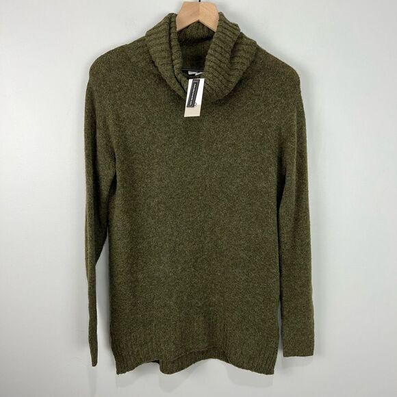 BP Olive Night Green Turtleneck Sweater - Picture 2 of 8